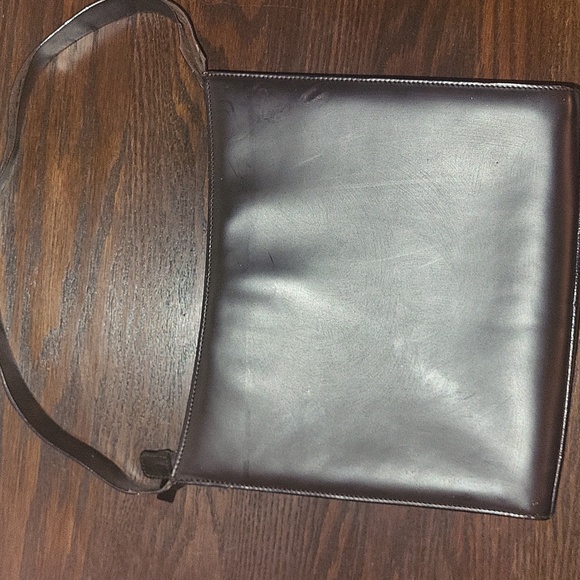 Gucci Black Leather Shoulder Bag Rehab - Picture 2 of 10